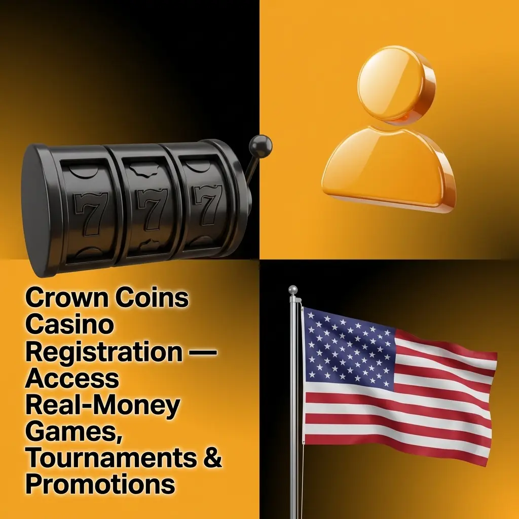 Crown Coins Casino registration page