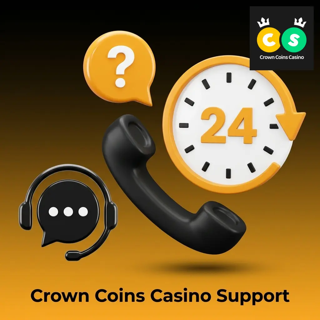 Crown Coins Casino customer support channels