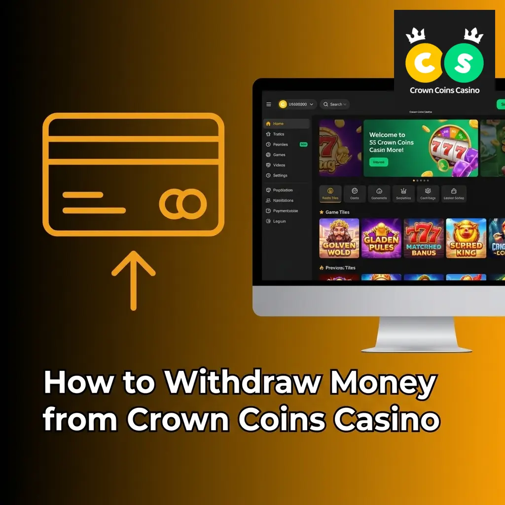 How to withdraw money from Crown Coins Casino