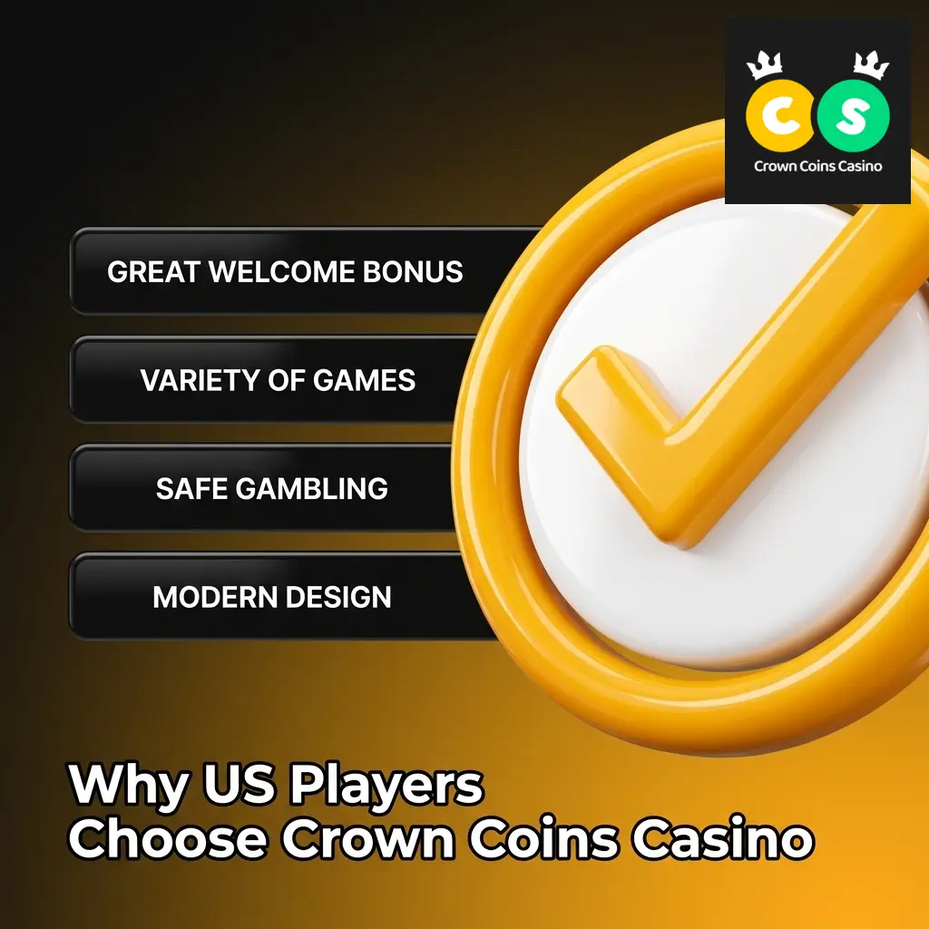 Crown Coins Casino sweepstakes platform on mobile and desktop